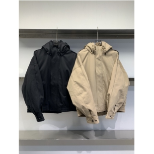 独处 连帽可拆卸工装 25冬季 白鸭绒美式 飞行夹克羽绒服 设计师款