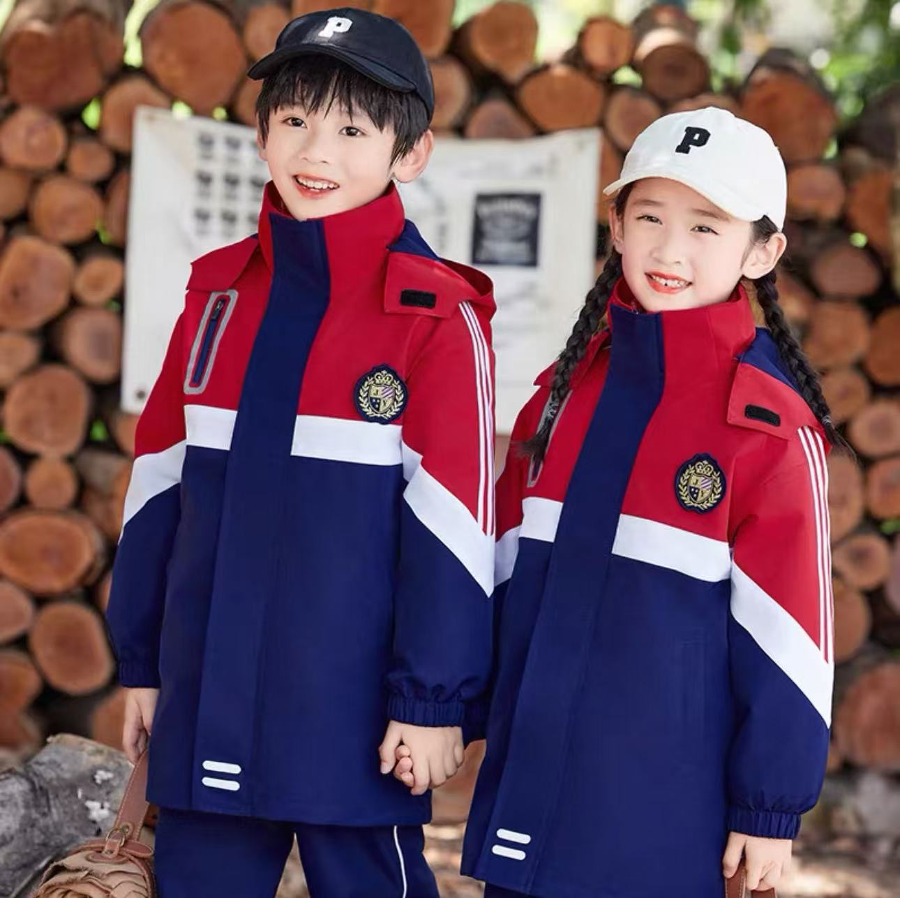 厂家直销免费看样校服班服冲锋衣