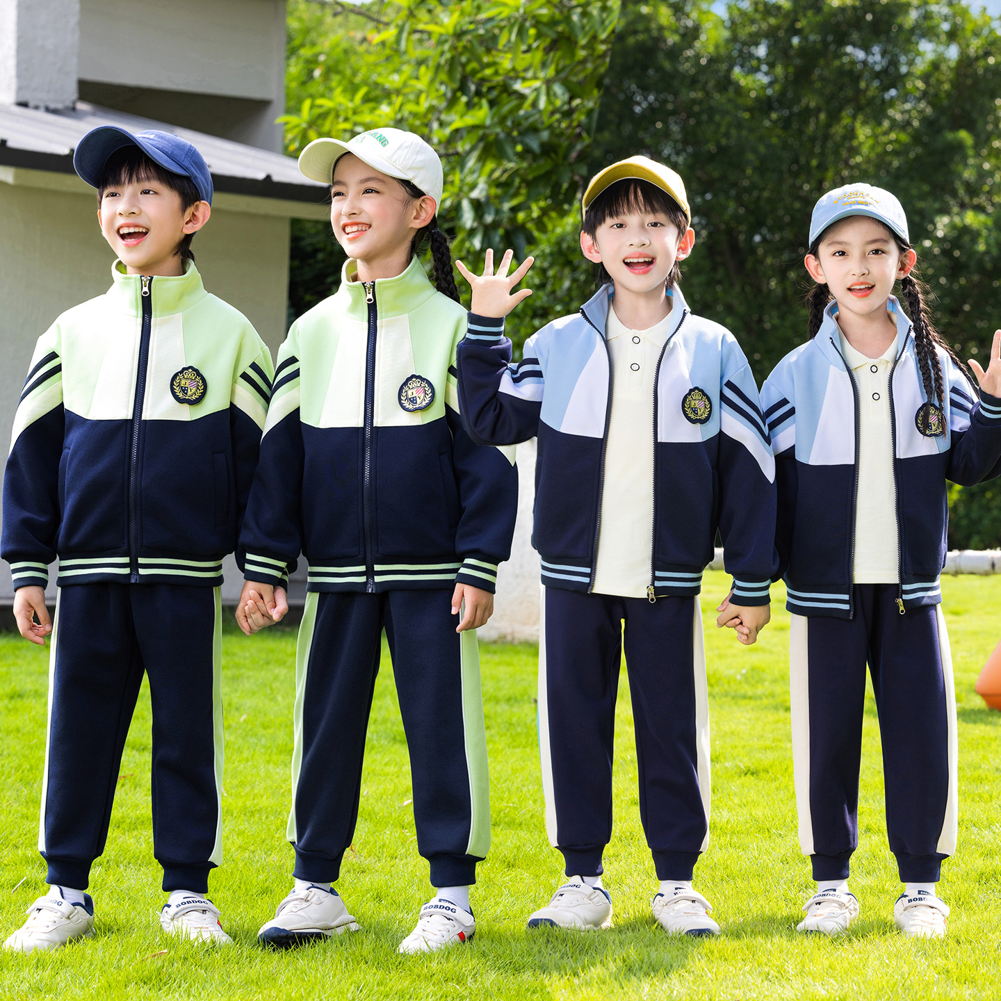 厂家直销免费看样衣校服班服园服