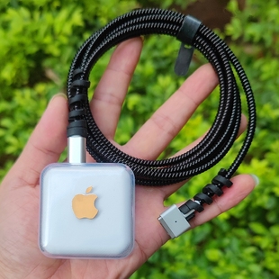 蘋果35W充電器M1 M4電源殼保護(hù)套MACBook Air數(shù)據(jù)線纏繞繩
