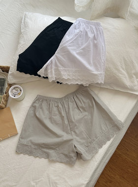 夏天薄款防走光安全裤女棉麻