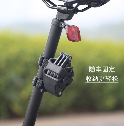 自行车锁防盗便携式山地车锁P8折叠锁电动车锁抗液压剪