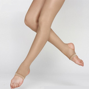 闪光体操袜健美踩脚袜舍宾连裤袜艺术学生拉丁跳舞空中瑜伽珠光袜