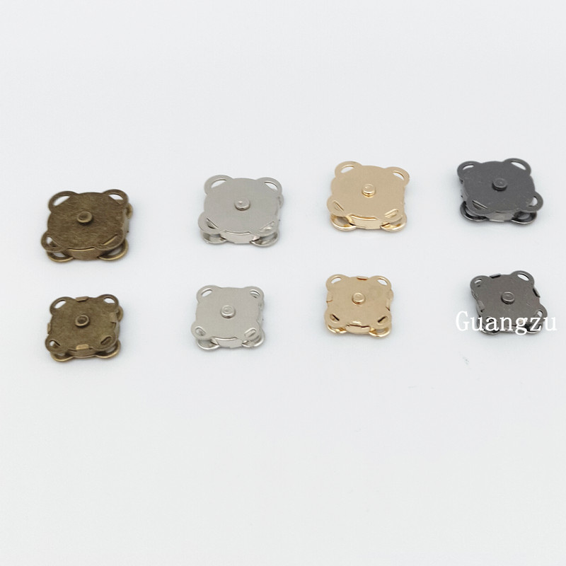 14MM18MM梅花形磁铁扣手缝纽扣箱包大衣隐形暗扣磁钮扣吸扣磁扣