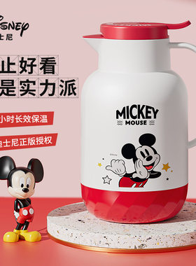 唐老鸭米奇保温壶家用大容量热水瓶茶瓶办公室宿舍暖壶热水壶批发