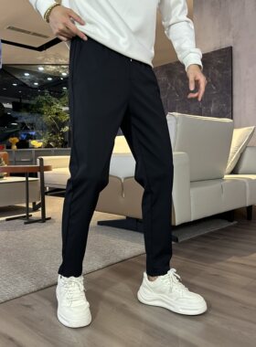 2025秋冬新款男士休闲裤直筒西裤