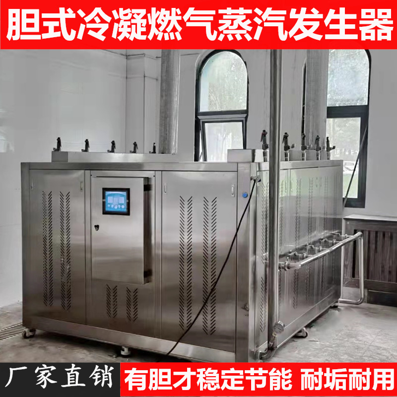 全自动商用胆式模块燃气蒸汽发生器除菌熨烫烘干高温工业蒸汽锅炉