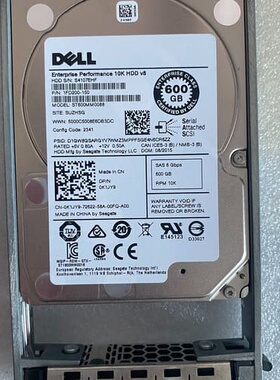 议价DELL/戴尔600G 2.5寸服务器硬盘 0K1JY9