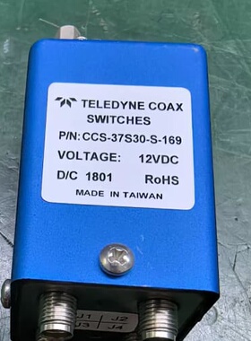 议价 CCS-37S30-S-169射频同轴开关