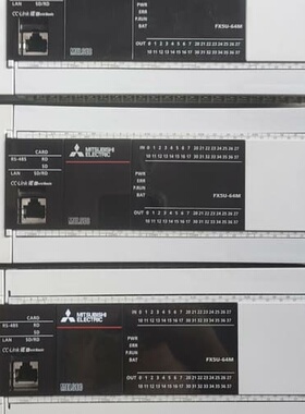 议价FX5U-64MR/ES，FX5U-64MR/DS，成色充新