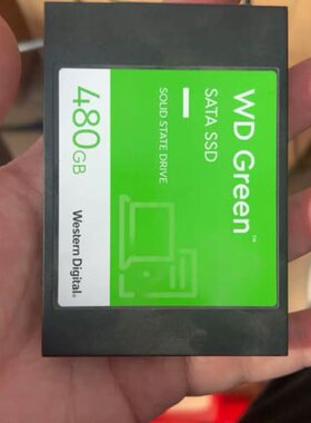 议价西数480g绿盘2.5寸 23年的 照片实拍 正常