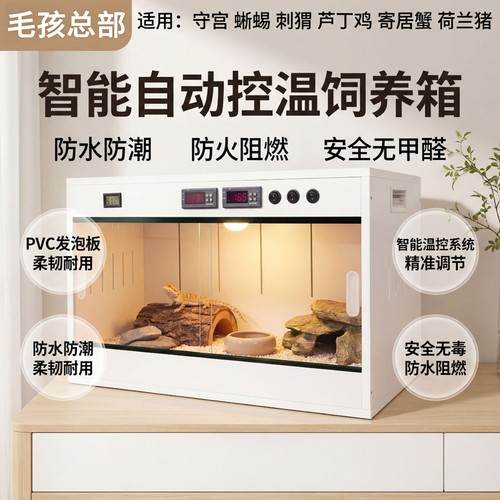 鹦鹉爬宠饲养箱恒温智能PVC爬箱