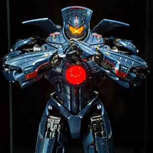 环太平洋机甲模型发光危险双刀复仇流浪者儿童可动机器人玩具手办