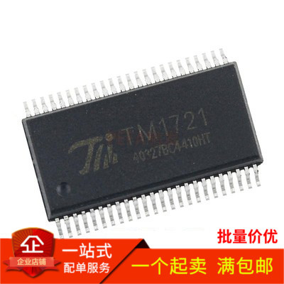 全新原装 TM1721 LCD驱动控制专用芯片 贴片SSOP48