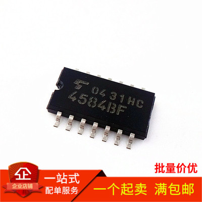 全新原装 TC4584BF 4584BF SOP-14 中体5.2MM CMOS数字集成电路