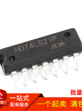 全新 HD74LS21P 74LS21 SN74LS21N DIP-14 4输入端双与门 可直拍