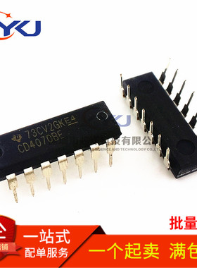 全新原装 CD4070BE HCF4070BE 直插DIP14 逻辑 栅极和逆变器芯片