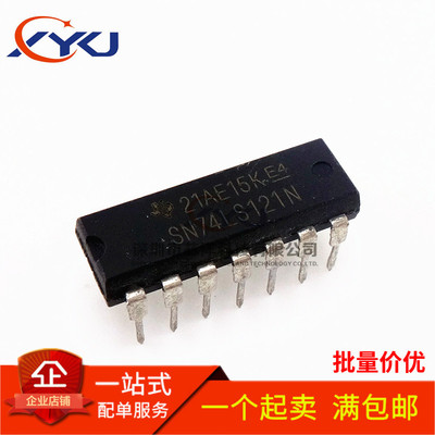 全新 SN74LS121N 74LS121 DIP-14 完整复合器 可直拍