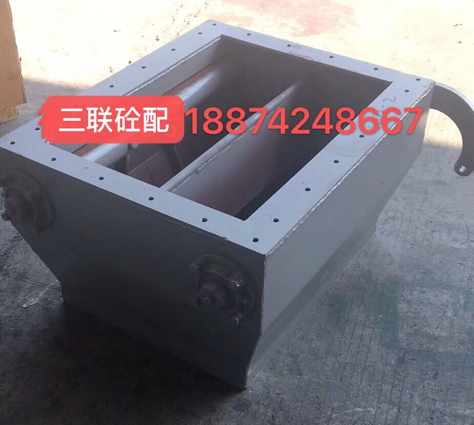 搅拌站主机中储仓门中联三一搅拌站中间待料斗储料2方3方斗阀门