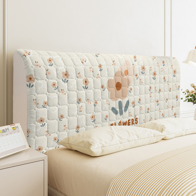 2026新款2米2万能四季通用全包防尘加厚实木床头套罩200cm保护套