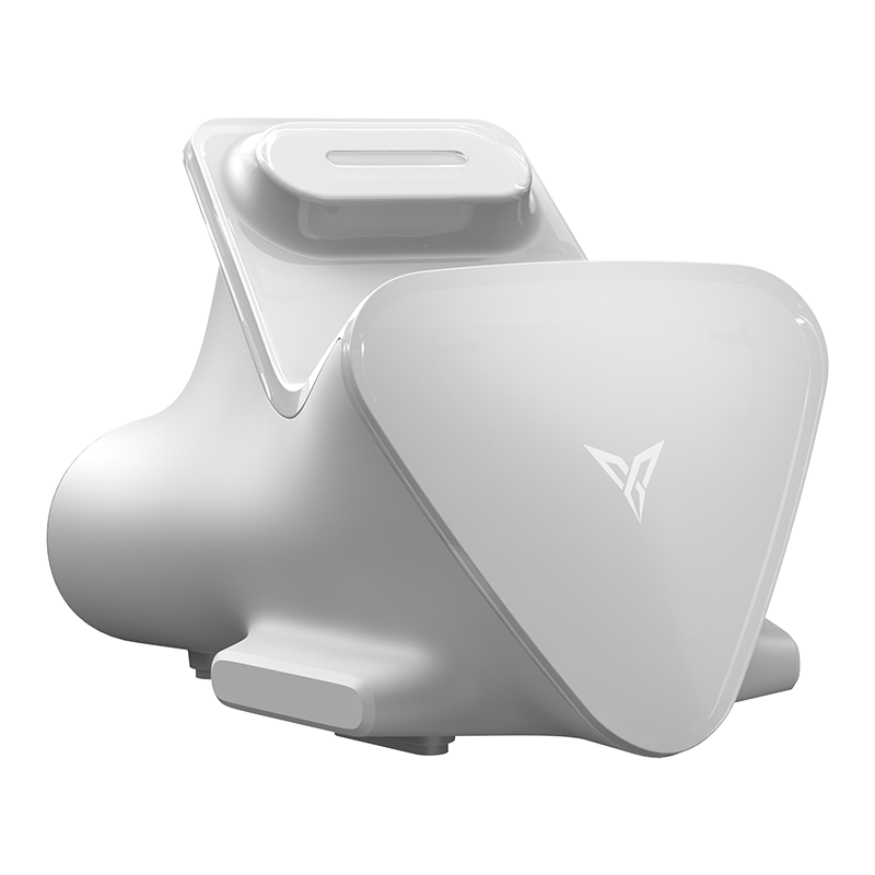 飞智游戏手柄白色充电器磁吸充电底座适用于八爪鱼4、八爪鱼3、黑武士系列【八爪鱼5不可使用】