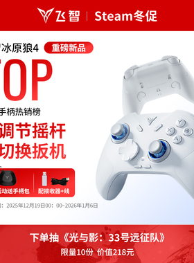 【全能进阶】飞智冰原狼4代/3代游戏手柄黑神话悟空switch2手柄pc手柄电脑版无线蓝牙ipad手机类似xboxsteam