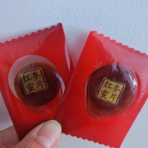 即食红参蜜片鲜人参蜜片