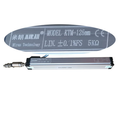 KTM-125mm 微型电子尺 注塑机顶针控制直线位移传感器 MIRAN