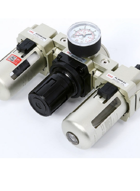 SNS三联件AC4000-06 过滤器AF4000 调压阀AR4000 油雾器AL4000