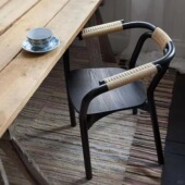 Knot 丹麦Normann Copenhagen Chair复古绳结椅艺术餐椅休闲椅子