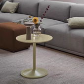 SIDE 丹麦进口MUUTO SOFT TABLE小圆桌实木茶几卧室北欧现代简约