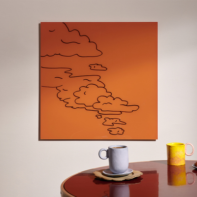 瑞典进口Lintex24色Slik Wall多色挂墙磁吸绘画写字板装饰画定制