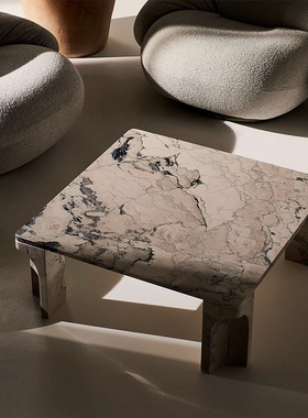 丹麦进口GUBI Doric Coffee Table 茶几边几北欧简约设计石灰石