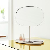 Normann Copenhagen置物镜化妆轻奢梳妆台女家用房间镜子桌面台式
