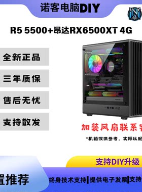 R5 5500+RX6500XT 4G电脑瓦 三角洲一体机