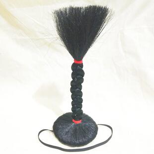 新款威玛斯定妆粉儿童假发子丑角小品冲天小辫双簧朝天辫道具包邮