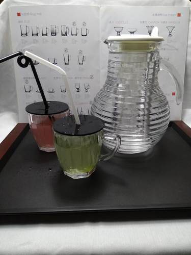 私人果汁饮料杯冰水壶定制logo