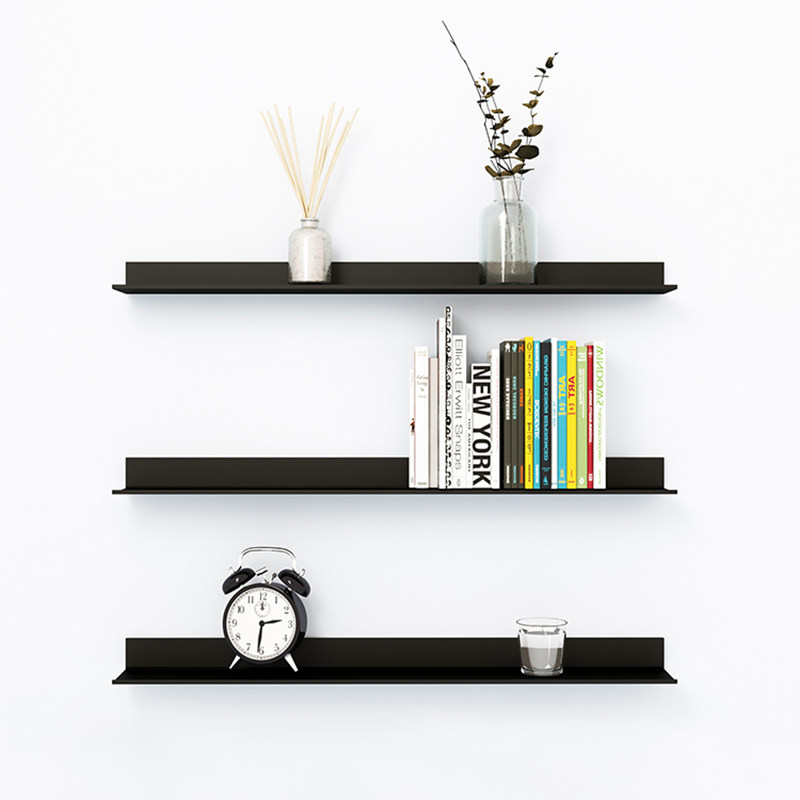 壁挂一字搁板客厅卧室墙上置物架书架装饰架轻奢铁艺展示架收纳架,住宅家具,搁板/置物架/家用陈列架,淘宝优惠券,粉丝福利购,淘宝优惠卷