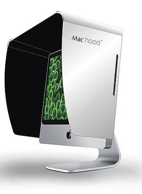 派虎 显示器遮光罩 苹果台式机 iMac罩 MDA-01 24寸