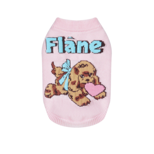 UNLEASHED韩国ins风狗狗秋冬保暖爱心小狗毛衣马尔济斯宠物衣服