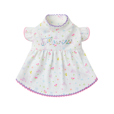 UNLEASHED春夏狗狗衣服居家柔软透气舒适碎花打底薄款宠物衣服