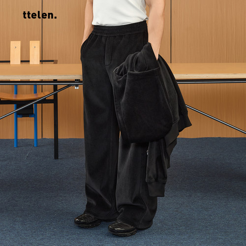 秋冬休闲裤加厚加绒运动长裤