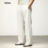 ttelen.防紫抗菌 子 春夏裤 泡芙空气层速干直筒运动裤 宽松健身长裤