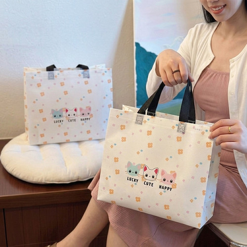无纺布手提袋童装女装店购物袋子