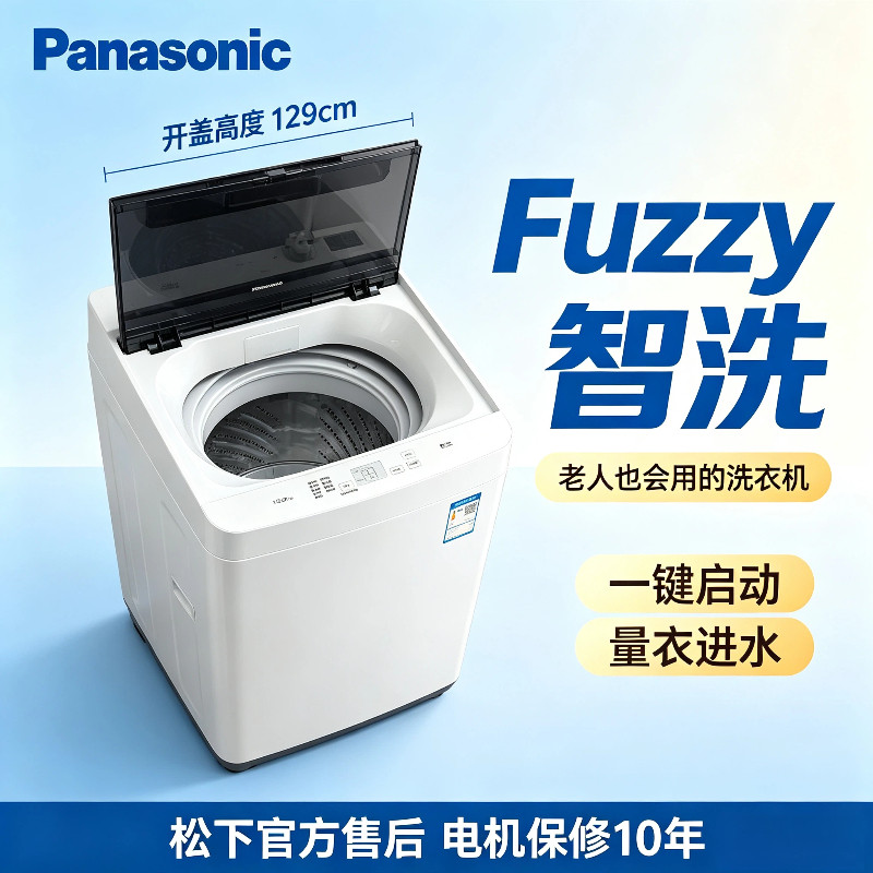 爱妻号松下10KG家用除螨波轮