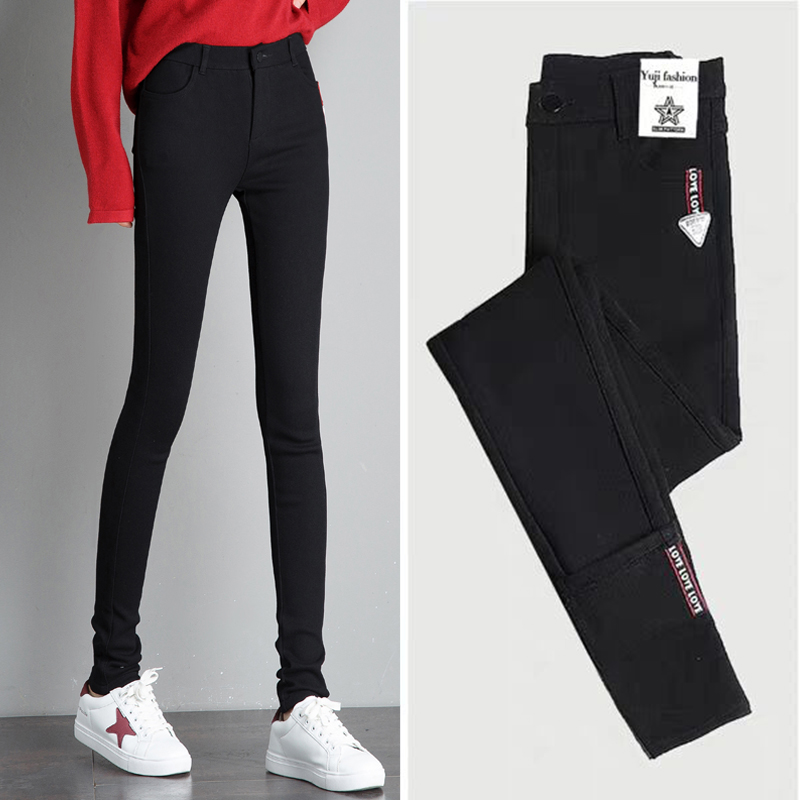 ºÚÉ«´òµ×¿ãÅ®Íâ´©¿ã×Ó2018пîѧÉú¼Ó³¤º«°æ°Ù´îС½ÅǦ±ÊÏÔÊݱ¡¿î