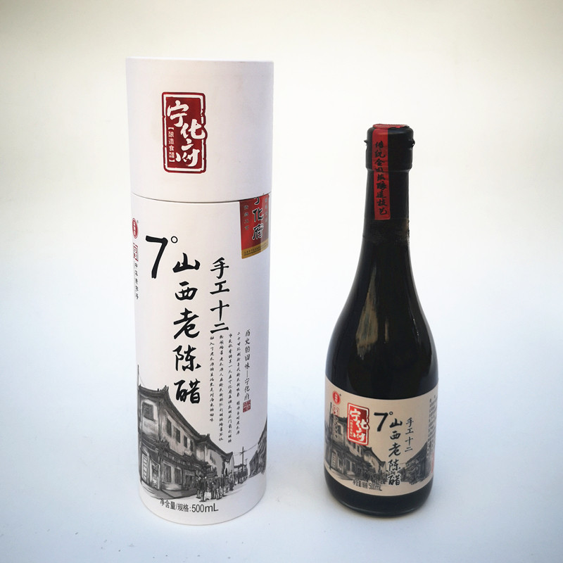 宁化府益源庆手工十二山西老陈醋 7度瓶装礼盒
