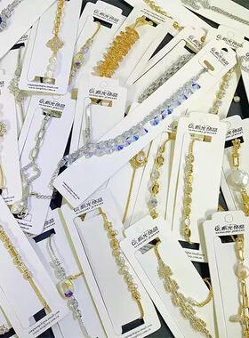 抽拉大厂珍珠微镶锆石手链