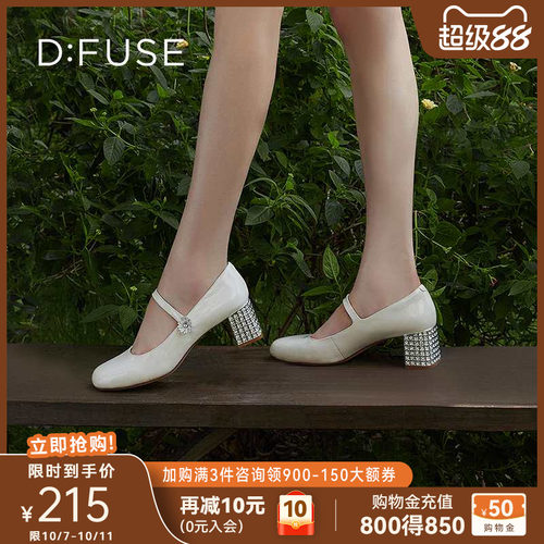 dfuse高跟鞋迪芙斯玛丽珍