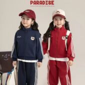 小女孩时尚 洋气穿搭早秋五岁女孩衣服六岁女童幼儿园穿搭 炸街童装